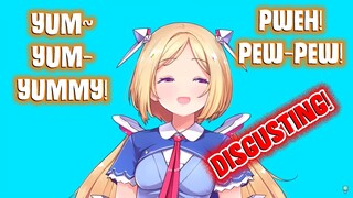 Aki Rosenthal Spit Noice!!!【Hololive Clip, Vtuber English Sub】