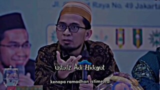 Ramadan bulan yang istimewa.