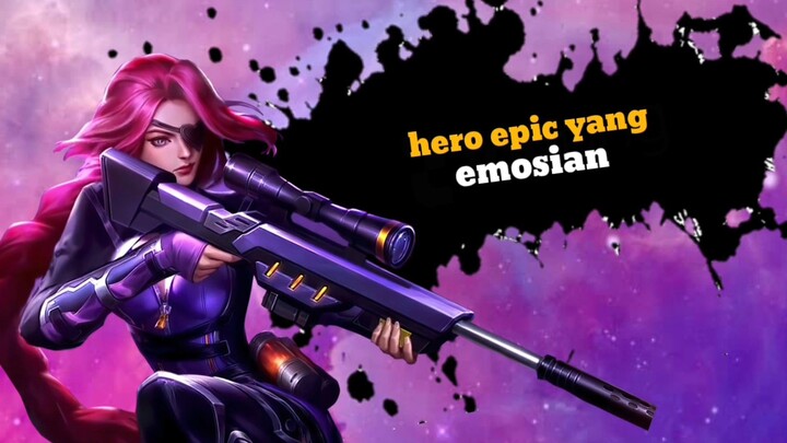 HERO EPIC YANG EMOSIAN🤣