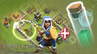 Khi Spell Tàng Hình Kết Hợp Với Nữ Tướng Hoàng Gia | NMT clash of clans