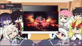 Hashira react to Tanjiro Kamado   | Compilation | Demon Slayer | Gacha Club | Read Des