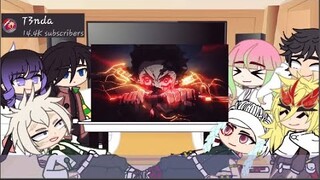 Hashira react to Tanjiro Kamado   | Compilation | Demon Slayer | Gacha Club | Read Des