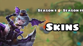 MOBILE LEGENDS: Season1 to Season 11 Skins