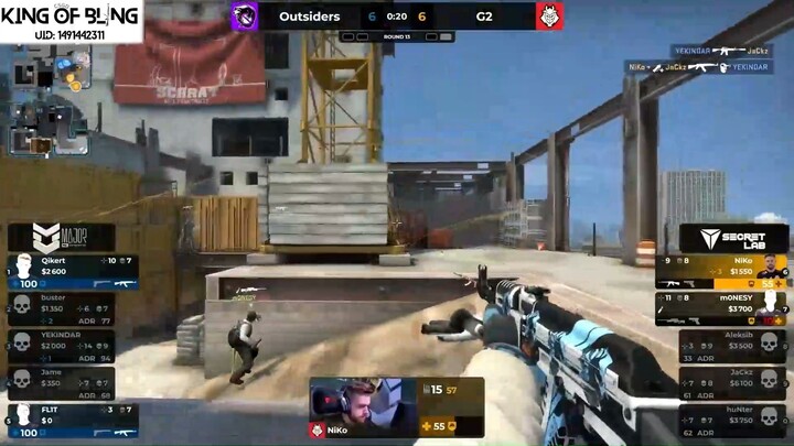 Đỉnh cao ném choáng của buster và NiKo, giúp đồng đội giết 2 kẻ địch #TongHopGame