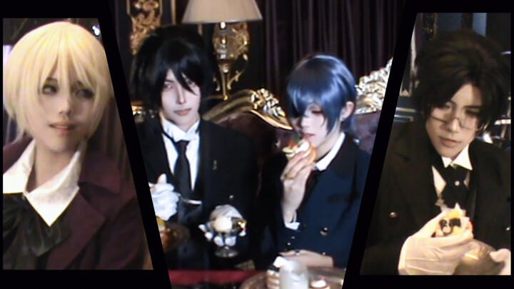 [Video Langka] Kuroshitsujicos: Dua Tuan dan Budak Menikmati Makan Malam Tahun Baru Bersama!