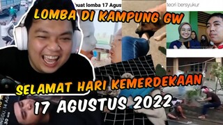 SELAMAT ULANG TAHUN INDONESIA KU,  NGAKAK LIAT LOMBA 17 AGUSTUS - REACTION BANGPEN