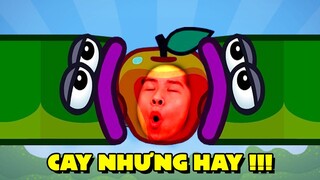 IQ 200 mới ĐÁNH BẠI được con sâu này !!! (Pobbrose Sâu Cay) | Apple worm ✔