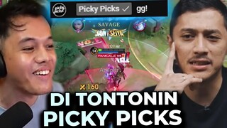 Di Tontonin Langsung Sama Bang Bimo!! Savage Sampe Dikatain GG!! - Mobile Legends