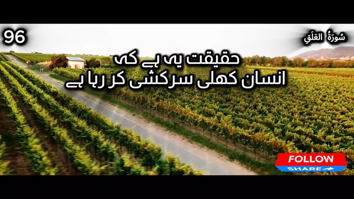 Quran in Urdu | Surah Al-'Alaq | Chapter No 96 | Tarjuma Voice by AbdulRahim عبدالرحيم