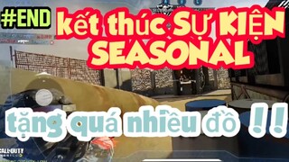 (CALL OF DUTY MOBILE)#END Sự kiện SEASONAL: kết thúc SERI với trận đấu gây ỨC CHẾ