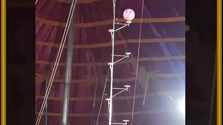 This acrobatic performance has gone viral overseas.