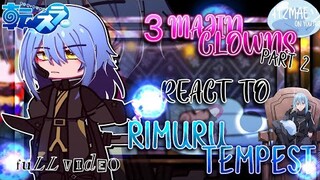 "3 Majin Clowns react to Rimuru Tempest" | 1/1 | Made By: ItzMaeツ