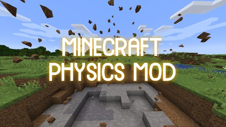 PHYSICS IN MINECRAFT!? This is so satisfying!!
