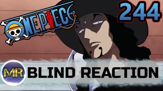 One Piece Episode 244 Blind Reaction - CUTTY FLAM!