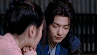 Xiao Zhan's Tang San fighting scene/licking face