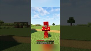 Minecraft Villager Became THE FLASH #minecraft #villager #grox