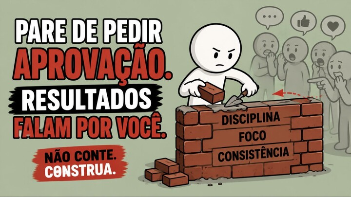 Construa em Segredo: A Psicologia de Vencer Sem Precisar de Validação