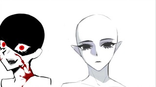 My calligraphy style VS illustration style