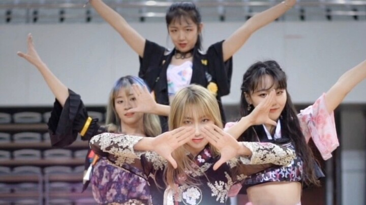 【How you like that】XDian University of Science and Technology students perfectly reproduce the MV-le