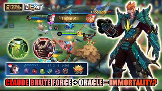 LEONARD CLAUDE AGGRESSIVE GAMEPLAY! NEW BUILD COMBINATION? AUTO 17 KILLS!! | MOBILE LEGENDS