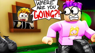 Can We SNEAK OUT In ROBLOX!? (Roblox SNEAK OUT TO YOUR FRIEND'S HOUSE All Endings)