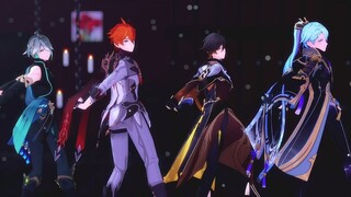 【原神MMD】本子组也要提线木偶「达/钟/绫/海」