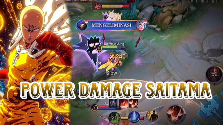 POWER DAMAGE SAITAMA