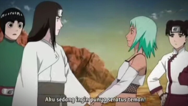 Moments Neji menolong Gara dan Foo