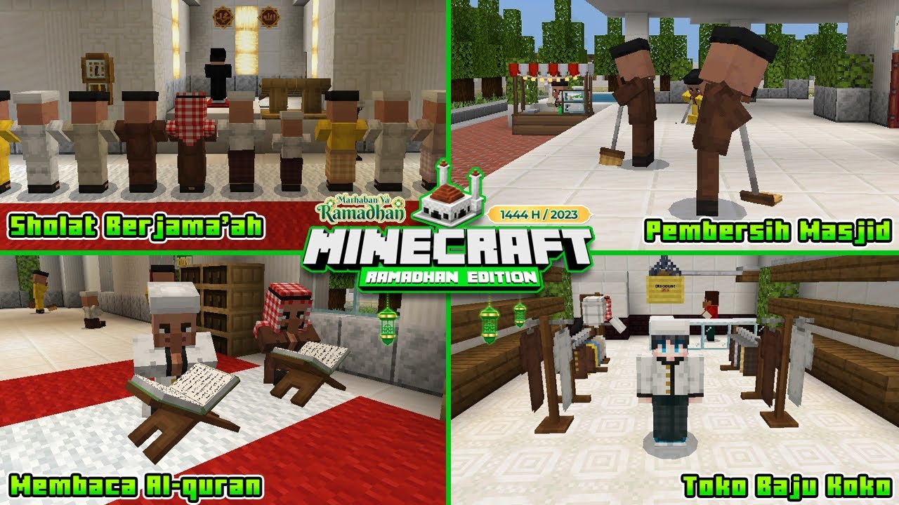 ADDON MCPE SPESIAL RAMADHAN TERBARU 2023!! Minecraft Mod