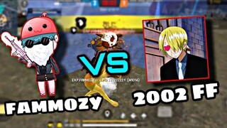 Free Fire 1-1 God Of mobile⚡ FAMMOZY VS 2002 FF