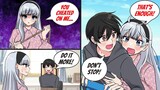 ［Manga dub］My Yandere girlfriend's heavy love changed my personality...［RomCom］