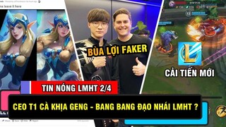 CEO T1 ĐĂNG BÀI KHỊA GENG CỰC MẠNH - MOBILE LEGENDS: BANG BANG ĐẠO NHÁI LMHT ?