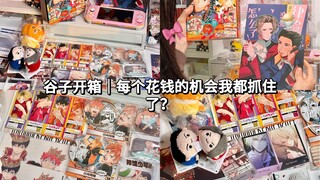 谷子开箱｜又打游戏又吃谷！一年能花八万五。。排球成御日乙chiikawa～