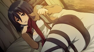 Mikasa siap di Brutalin di kasur🥵🥵