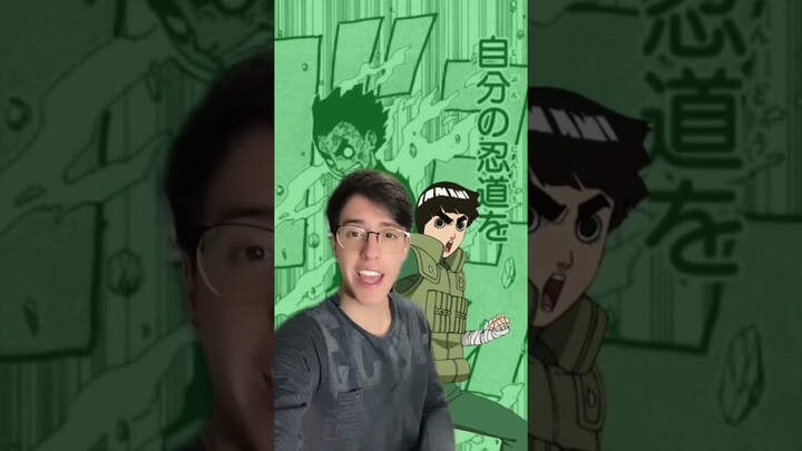 POR QUE O ROCK LEE AO CONSEGUE USAR NINJUTSU ? #shorts