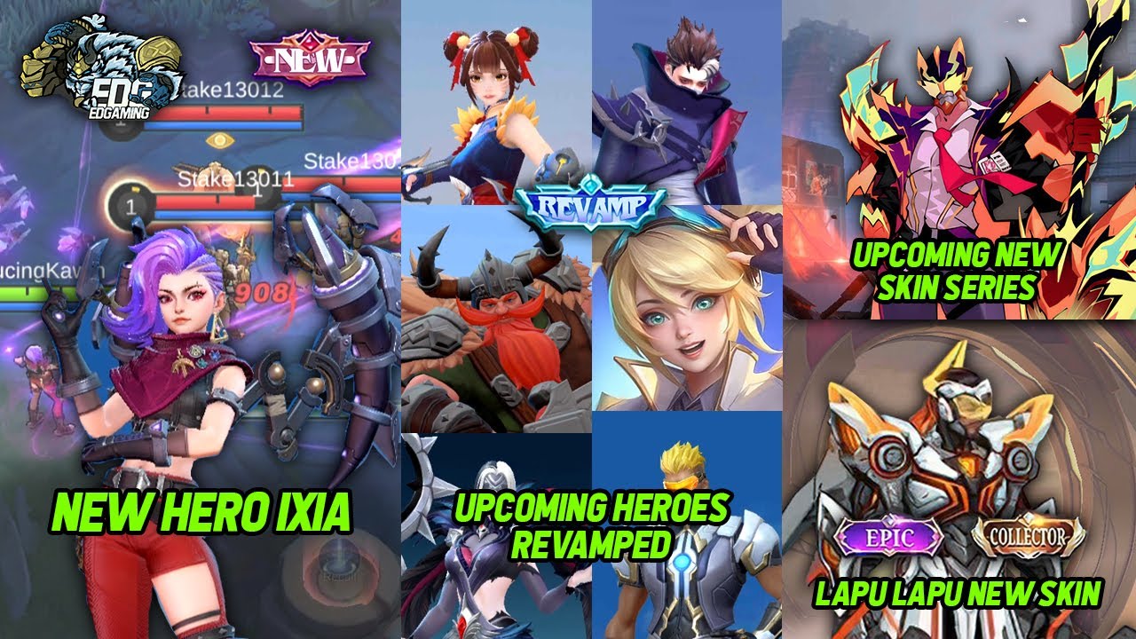 Ixia Mobile Legends , New Hero Ixia Gameplay - Mobile Legends Bang Bang 