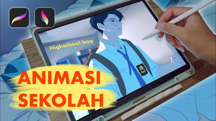 [Eps 2] GAMPANG_ BEGINI CARA BIKIN ANIMASI SEKOLAH YANG SERING TRENDING ‼️⁉️ANIM