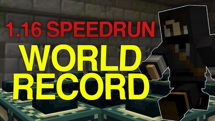 MINECRAFT WORLD RECORD SPEEDRUN IN UNDER 14 MINUTES [13:53]