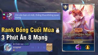 Lâu Lâu Vác Liliana Xuống Rank Đồng Chơi 3 Phút Ăn 8 Mạng - Liên Quân Mobile - NTD LQ