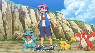 Pokemon Sword and Shield tập 106: Satoshi VS Kasumi! Quyết chiến trên bờ biển!!