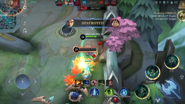 I'm not really that strong.