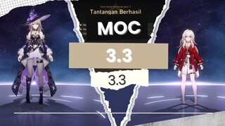 MOC 3.3 The Herta Full Party No Sign & Clara E6 Premium Party | Honkai Star Rail