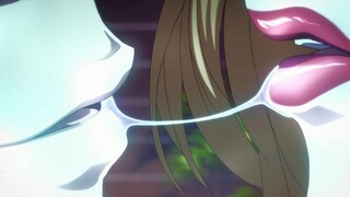 The sexy exorcist uses a beauty trap to achieve her goal.