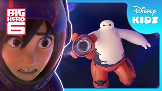 😲 Deactivation Dilemma! | Big Hero 6 | Disney Kids