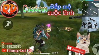 [ Cao Thủ FreeFire ] Show QĐ AFK và trận Custom Hay cực |AFK Quỷ Dữ