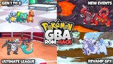 [Updated] Pokemon GBA Rom Hack 2022 With Revamp GFX, Gen 1 to 8, Unique Events Ultimate League