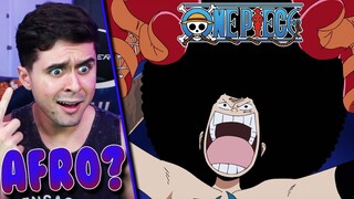 "WE GET AFRO LUFFY!?" One Piece Ep. 217,218 Live Reaction!