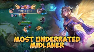 MOST UNDERRATED MIDLANER !! - Mobile Legends