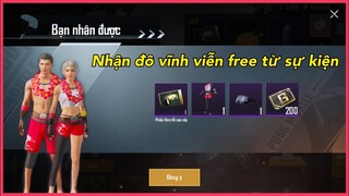 CÁCH KIẾM HOA HOÀN THÀNH SỰ KIỆN NHẬN TRANG PHỤC VĨNH VIỄN, VÉ QUAY HÒM ĐỒ FREE || PUBG MOBILE