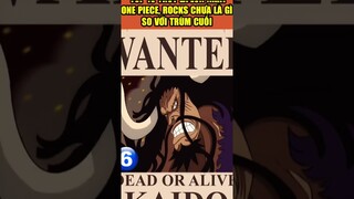 Top 10 most wanted in One Piece #Roger #Joyboy #Wanted #Rocks